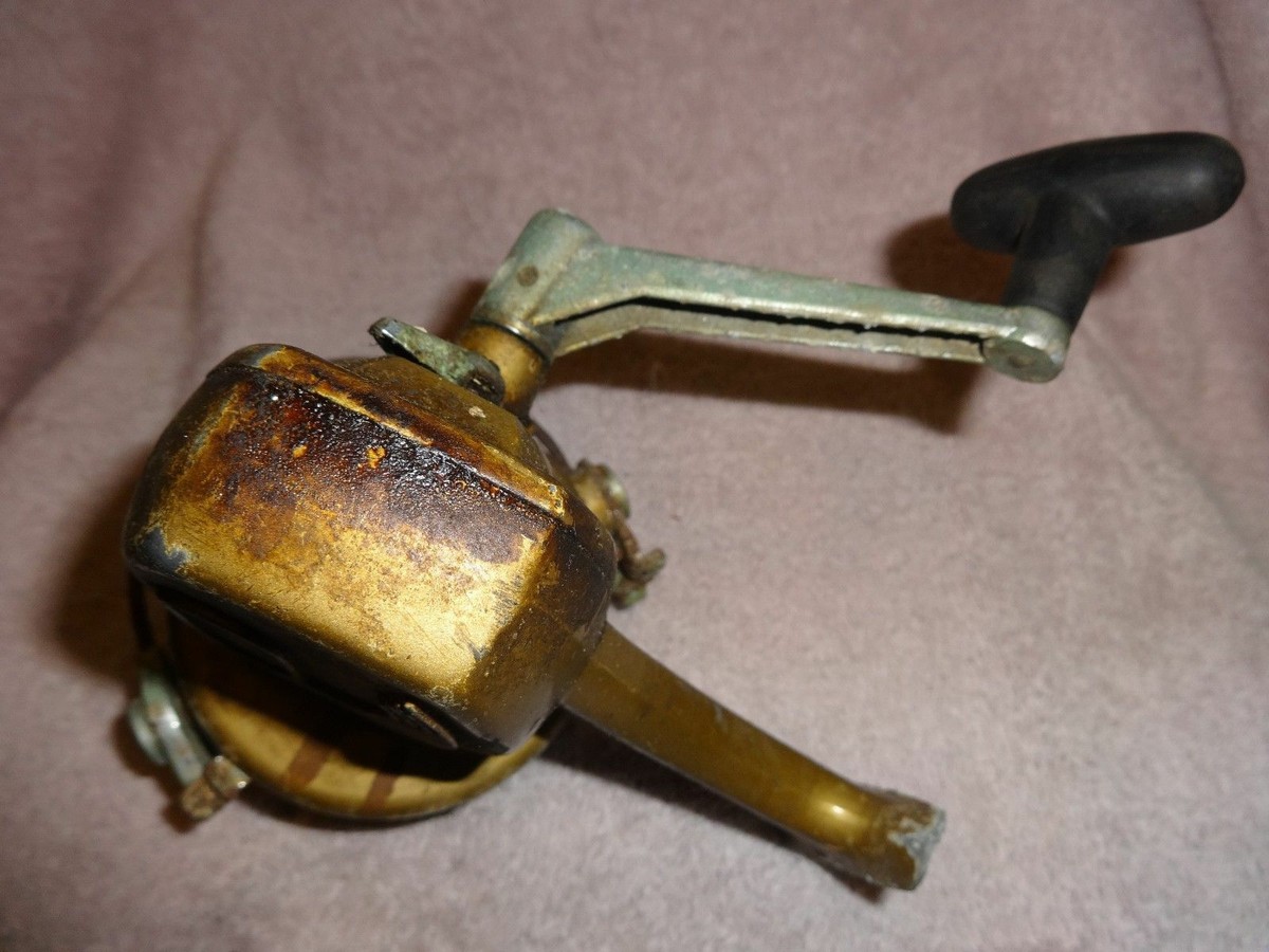 ANCIEN MOULINET DE pêche au lancer eau douce GALION 12 R Fonctionnel