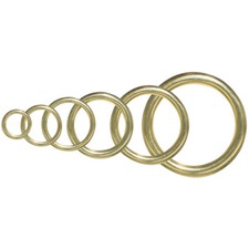 Brass O-Rings Great for DIY Projects, Decoration Art