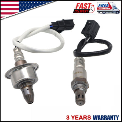 Set of 2 Upstream+Downstream Oxygen O2 Sensors For Honda CR-V 2.4L L4 2015-2016