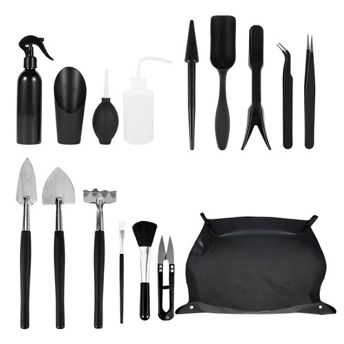 16x New Garden Mini Tools Succulent Gardening Tools Kit For Seedling Soil Caring - Picture 11 of 11