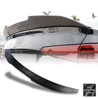 For 2017-2024 Audi A4 S4 B9 Sedan Real Carbon Fiber Trunk Spoiler Wing