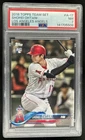 2018 Topps Los Angeles Angels Shohei Ohtani RC Rookie #A-17 PSA 7