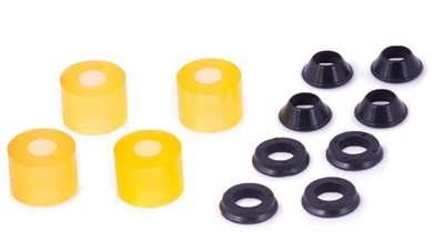 X-Trig PHDS Lenkergummi Elastomer Kit mittel medium gelb/transparent KTM PHDS