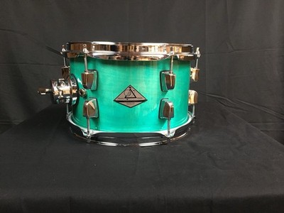 Muzzio Drums Element 2 Electronic Drum Pad 10x6 Turquoise Wood Finish New! W/arm