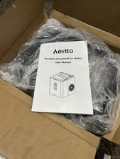 AEITTO ICE MAKERS COUNTERTOP 9 ICE CUBES RELEASE IN 6 MINS 26LBS/24H - BLACK