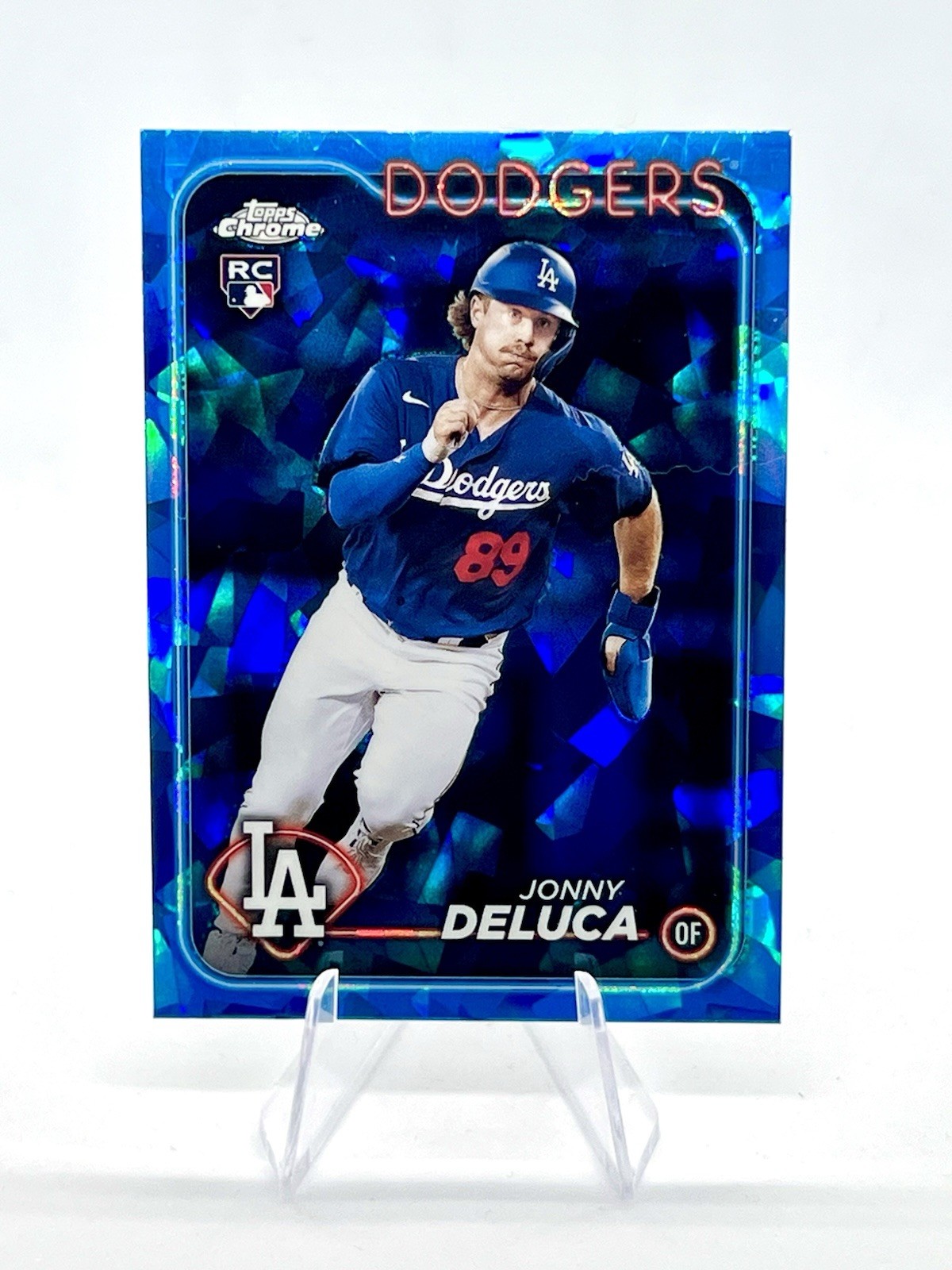 Jonny Deluca 2024 Topps Chrome Sapphire RC #233 Dodgers