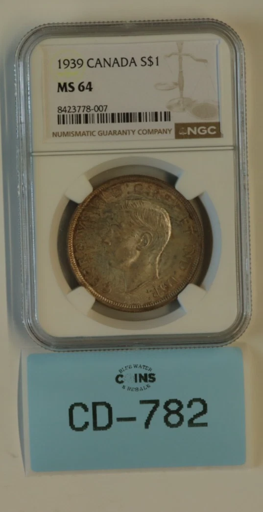 MS 64 Graded Canadian Dollar Coins for sale | eBay