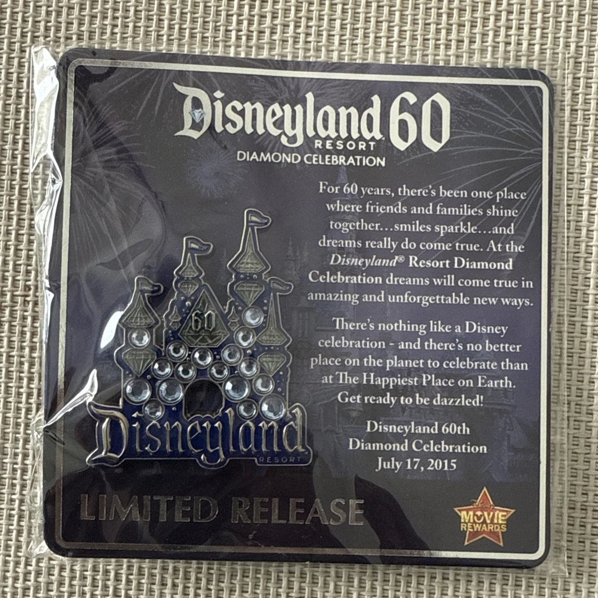 Disneyland 60th Anniversary Pin for sale | eBay