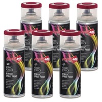 6X Ambro-Sol SprüHfarbe GläNzend Rot Violett Universal Innen AußEn