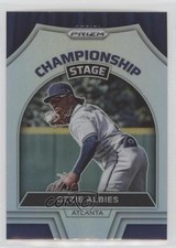 2022 Panini Prizm Championship Stage Silver Prizm Ozzie Albies #CS-3 0bt4
