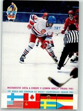 39806581 - Prague The World and European Ice Hockey Championship Ice Hockey 1985