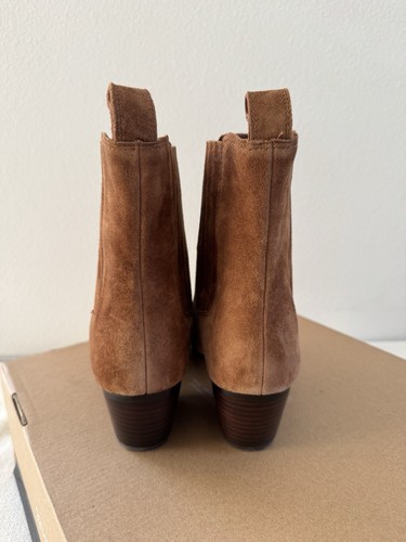 NEW J Crew Piper Ankle Boots in Suede Size 7 - Picture 4 of 14