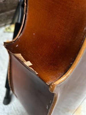 Kiso Suzuki No. 720 3/4 Cello with Bag and Glasser Bow | eBay