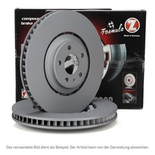 Zimmermann FORMULA Z Bremsscheiben Satz für AUDI A6 C8 A7 4K A8 vorne 4M0615301Q