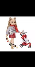 Disney ILY 4EVER Inspired by Minnie Mouse 18" Doll  Doggie Stroller New Pet Dog