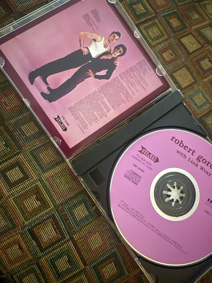 Robert Gordon with Link Wray CD Album One Way Records , Rockabilly, EX/EX Foto 3 de 3