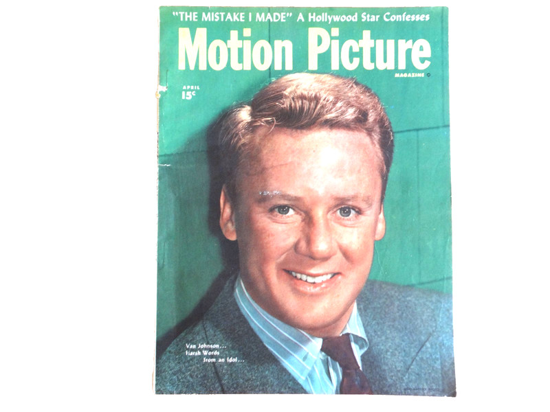 Motion Picture – April 1947 – Van Johnson