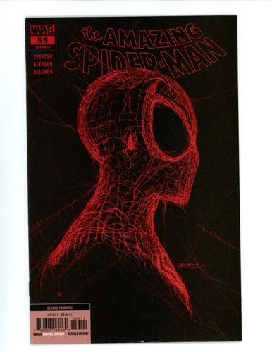 Amazing Spider-Man #55 - Patrick Gleason 2nd Print Variant - Not NM  2021 Marvel