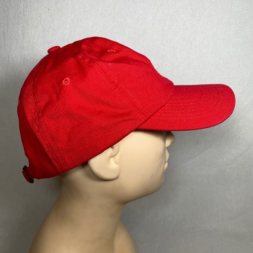 Savage Red Hat Top Level Men's Adjustable Cotton Strapback Cap - Picture 3 of 10