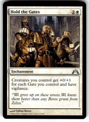 Hold the Gates Gatecrash Regular MTG