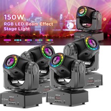 150W LED Moving Head Light RGB 8 Gobo Beam Stage DJ Disco Show DMX Spot Lighting