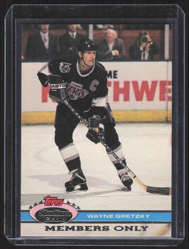 1991 Topps Stadium Club M #NNO Wayne Gretzky Los Angeles Kings