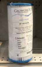 GrowoniX SF-4510-PL Replacement Spun Sediment Filter for GX1000/600, EX1000/600