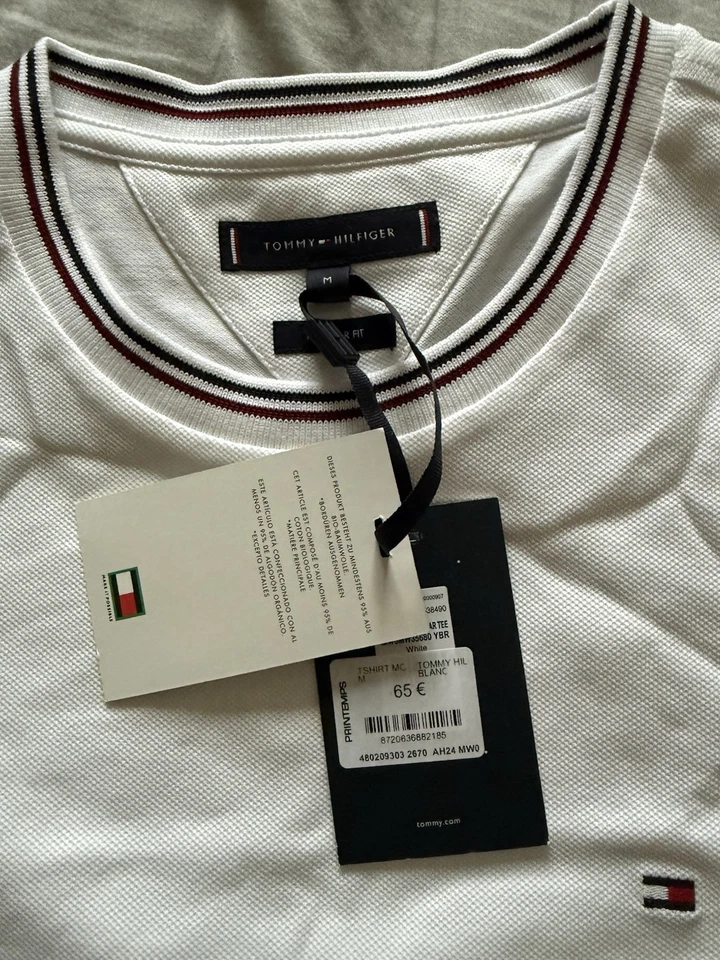T-shirt Tommy Hilfiger - NEUF Taille M - Photo 3/3