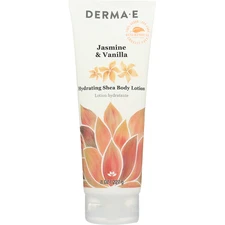 Derma-e Jasmine & Vanilla Hydrating Shea Body Lotion-8 oz