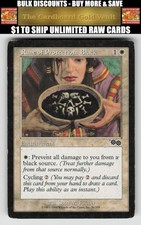 Magic_the_gathering Urza's Saga #36 Rune of Protection: Black