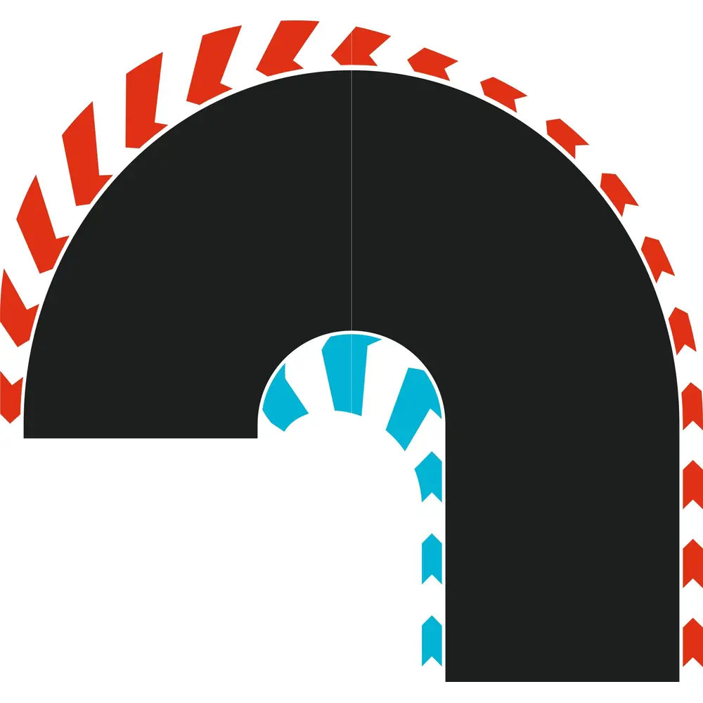 Carrera 50052005 Hybrid Ki Gaming Rennaction Zubehör Hairpin Curve 180° L/R - Image 2