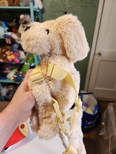 GoldBug 2 In 1 Harness Buddy Tan Puppy Dog Plush Child Safety Harness Backpack
