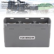 2 Way Drone Battery Charger Hub Portable Compact Charging For Mini4K 2 SE New