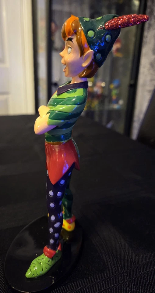 WALT DISNEY BRITTO PETER PAN FIGURINE 4056846 WITH ORIGINAL BOX - Image 2 of 4