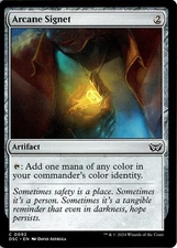 NM - Arcane Signet C Commander: Duskmourn: House of Horror 92