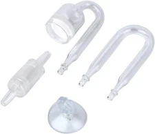 CO2 Diffuser, Carbon Dioxide Glass Reactor Diffuser Set, Set 