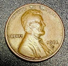 1911 S Lincoln Wheat Cent-Semi Key Date-VF+ Details
