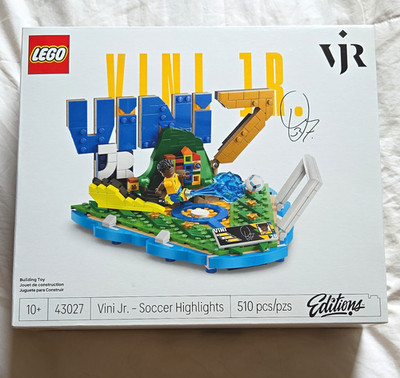 LEGO 43027 Vini Jr. Soccer Highlights Editions Set, 510 Pieces, Age 10+