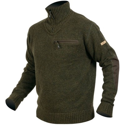 Hart Warmer Troyerpullover ''Québec'' oliv/grün Herren Jagdtroyer von Oefele NEU
