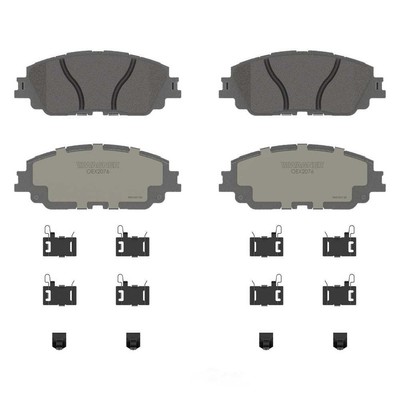 WAGNER BRAKE OEX2076 Disc Brake Pad Set