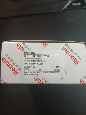 Bosch Rexroth LR-Führungswagen R190213200 OVP Neu