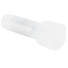 1000Pcs Closed End Terminal Transparent Nylon Crimping Cap Wire Cable Connector