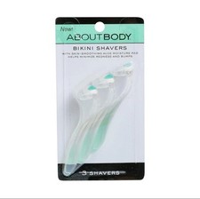 About Body Bikini Shavers - Gentle Razors for Shaving, Trimming 3pk