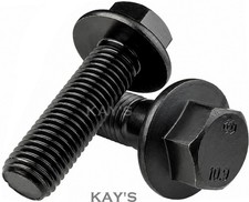 HIGH TENSILE FLANGED HEXAGON BOLTS GRADE 10.9 STRONG SCREWS M8 M10 M12 M14 M16 
