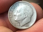 1951-S Silver Roosevelt Dime, 1 dime from those pictured