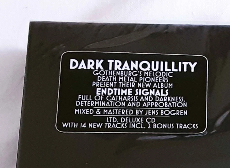 Dark Tranquillity – Endtime Signals: CD Deluxe Edition Digipak, Death Metal NEW - Image 3 of 3