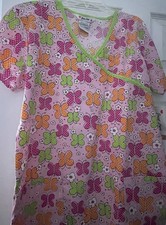 Medical Scrub Top Size Xs