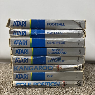 Vintage Atari 5200 Game Lot of 8 All Tested And Working Atari 5200 Classics Lot