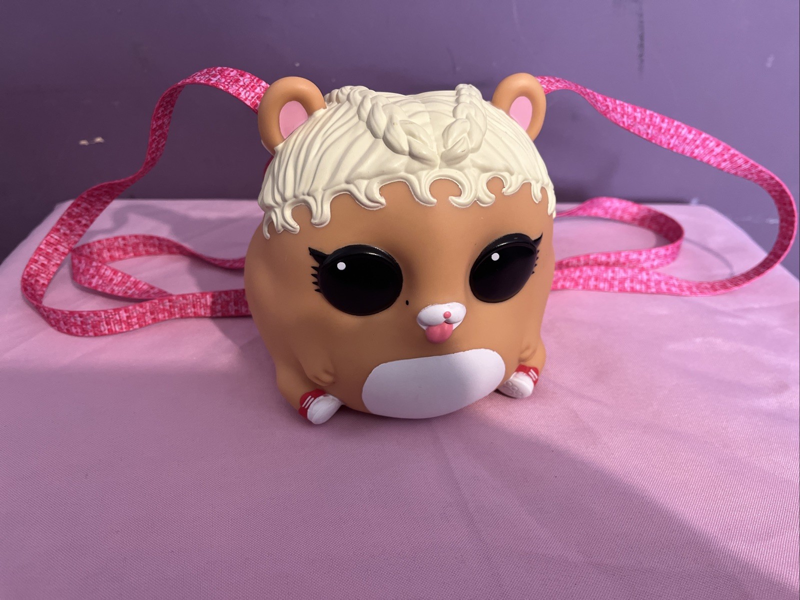 2018 MGA LOL Surprise Biggie Pet Hammy Piggy Bank Hamster To