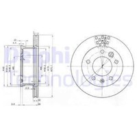 Delphi 2X Bremsscheibe Vorne Ø276Mm BelüFtet FüR Mercedes-Benz Sprinter 3-T